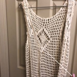 LONG CROCHET COVER UP